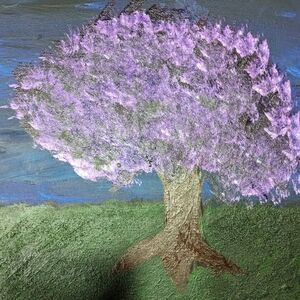 Hand painted decor. Flora set